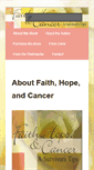 Mobile Screenshot of faithhopeandcancer.com